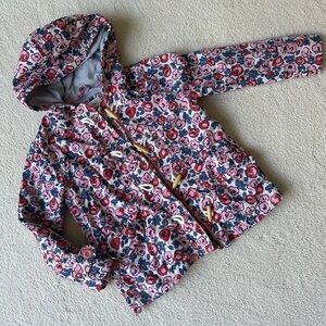Mini Boden Floral Kids Jacket